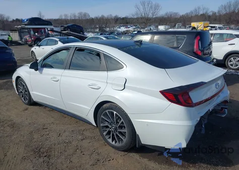 2020 Hyundai Sonata Limited из США, поврежденный, VIN 5NPEH4J29LH033091
